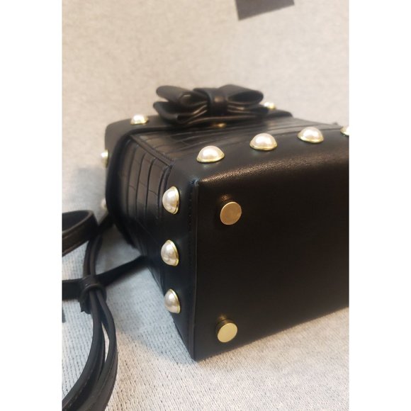 Sam Edelman Charlie Croc Box Bag - Picture 6 of 10